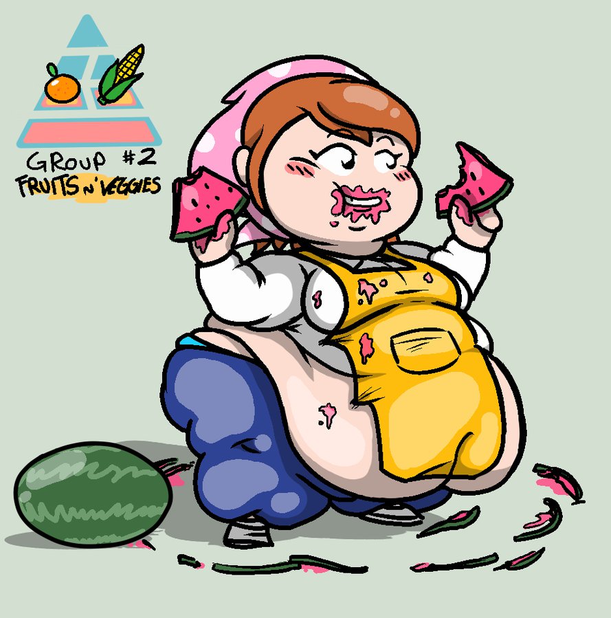 The Food Pyramid With Cooking Mama By Mask De Jimman