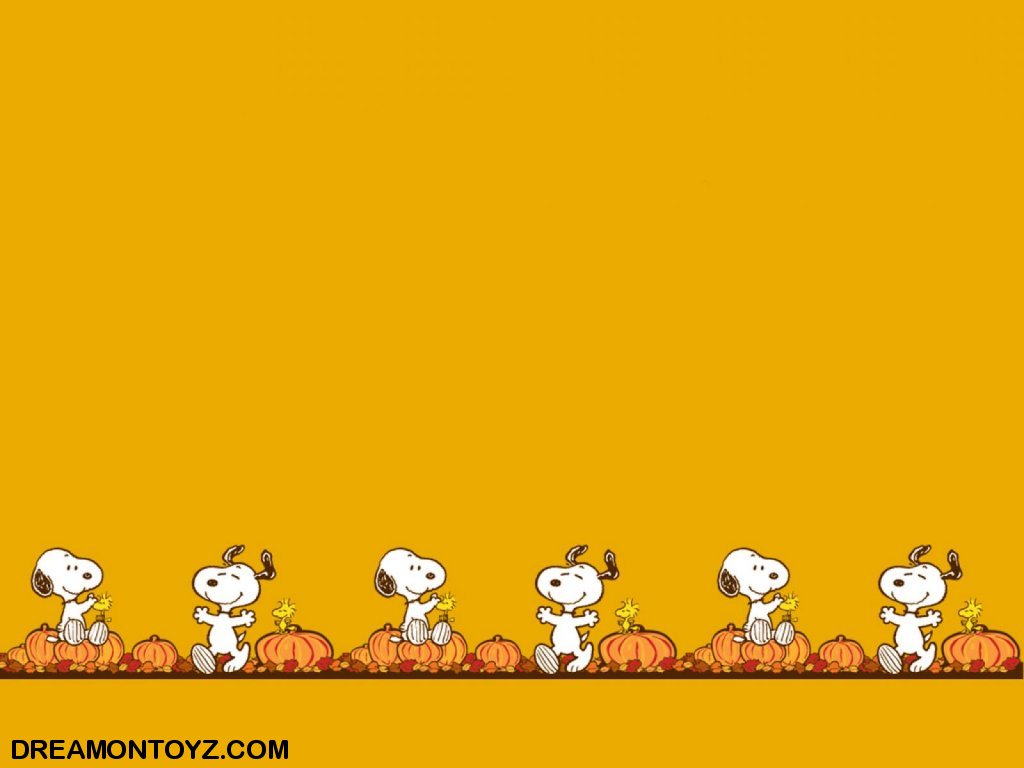 Peanuts Autumn Wallpaper