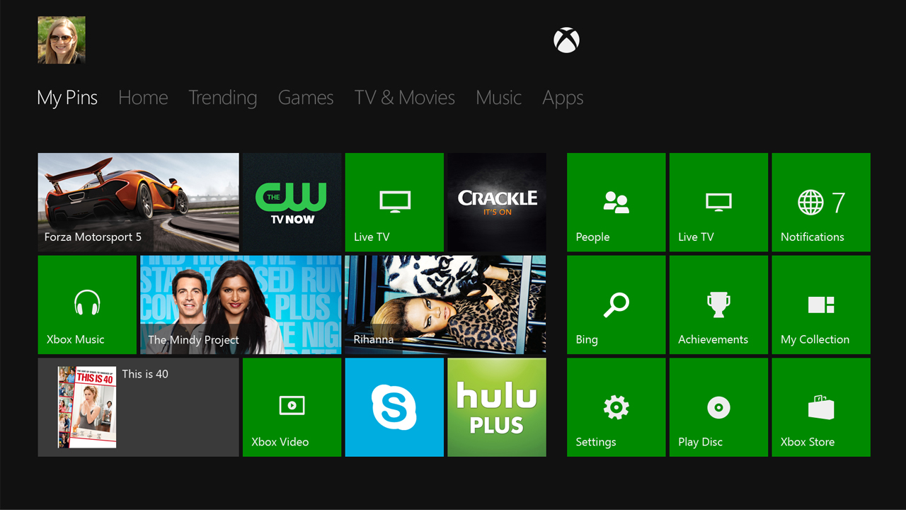 Xbox One Dashboard Created With Advertising In Mind
