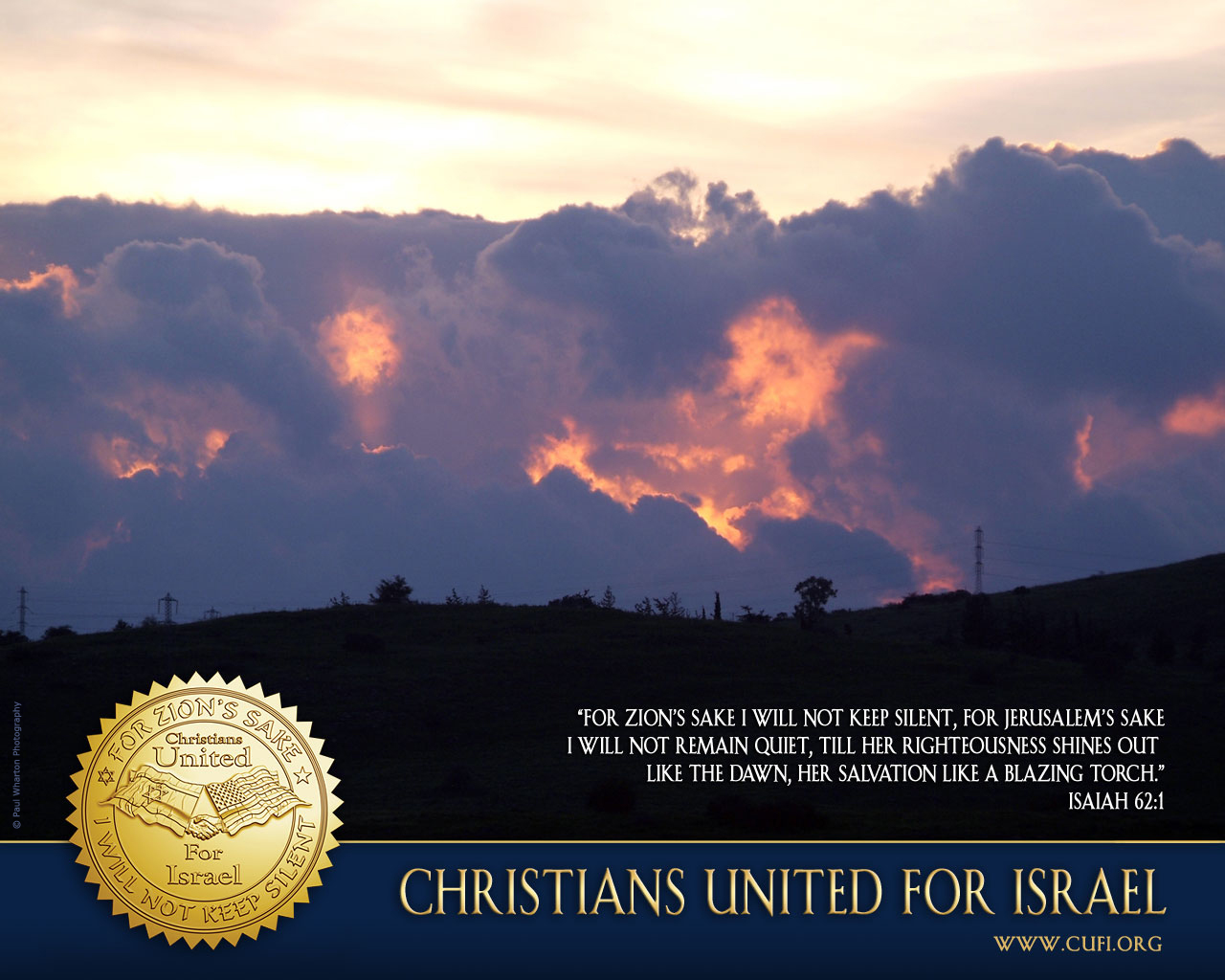 Israel Screensavers Christians United For
