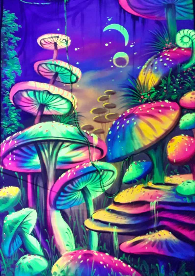 Trippy Dark Aesthetic Wallpaper