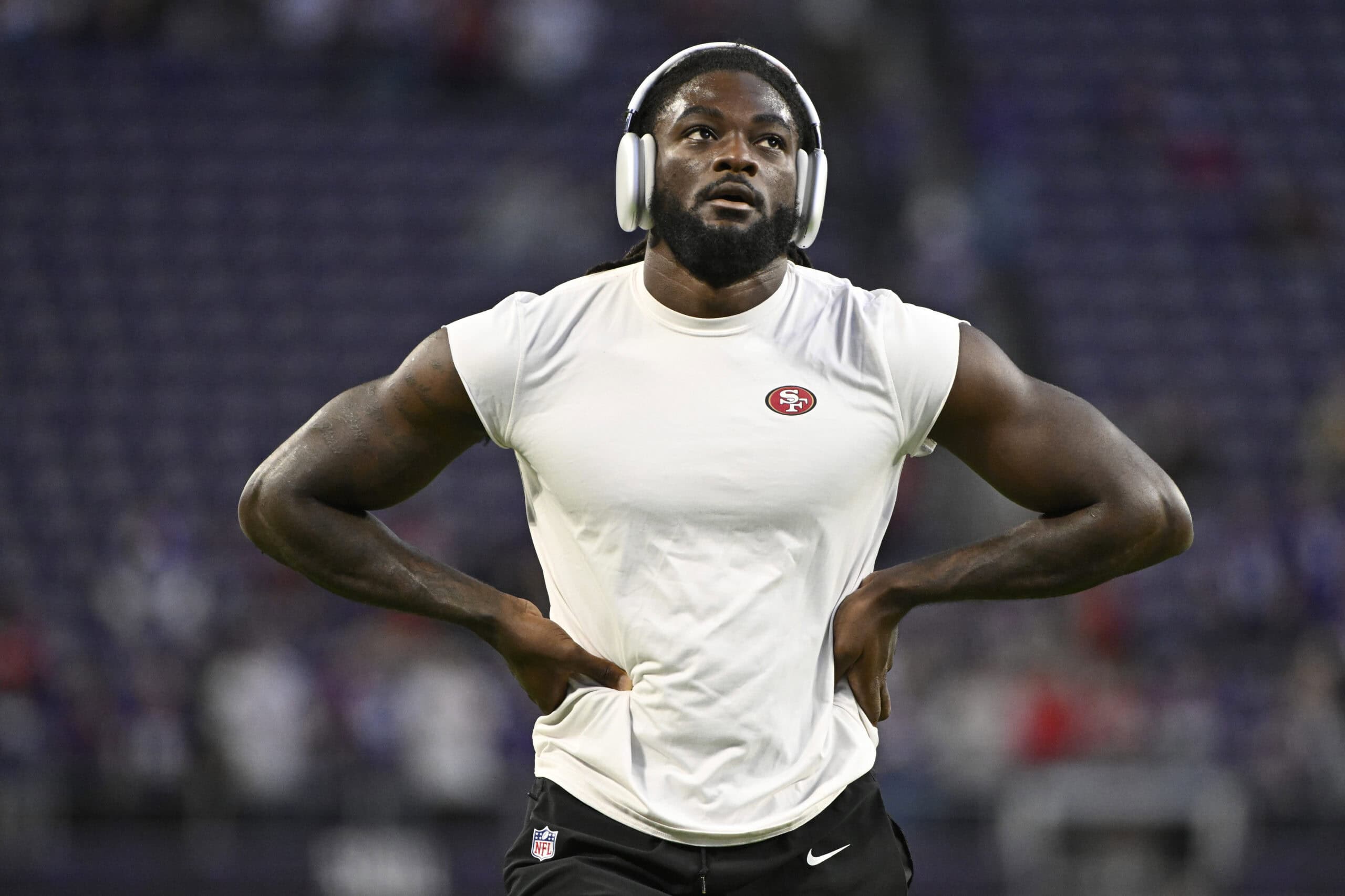 Brandon Aiyuk Creates Buzz With Appearance At 49ers Camp Wallpaper