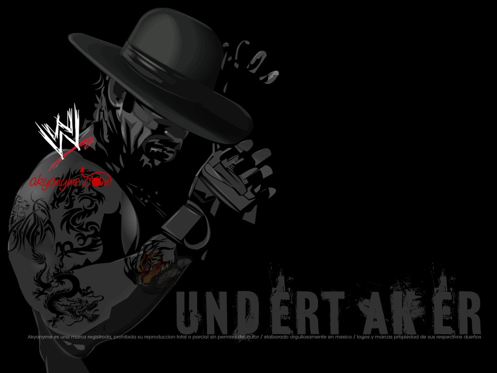 Vector The Undertaker Wwe Wallpaper with 1024x768 Resolution
