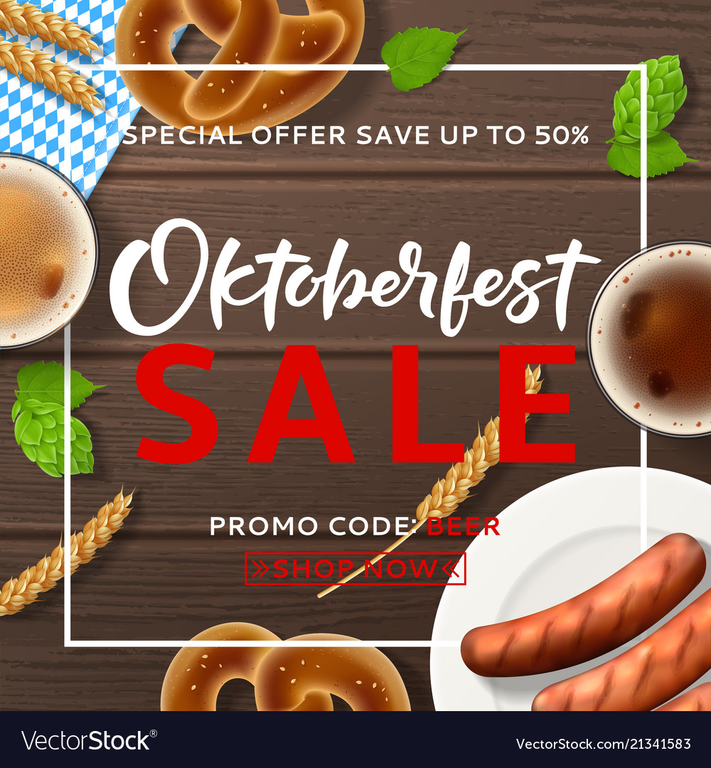 🔥 Free download Promo background for oktoberfest sale Royalty Free