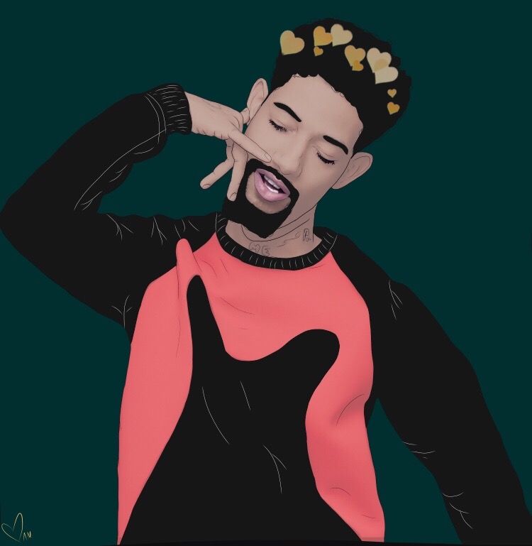 Cartoon By Alexis Mora Pnb Rock Rapperzzzz In