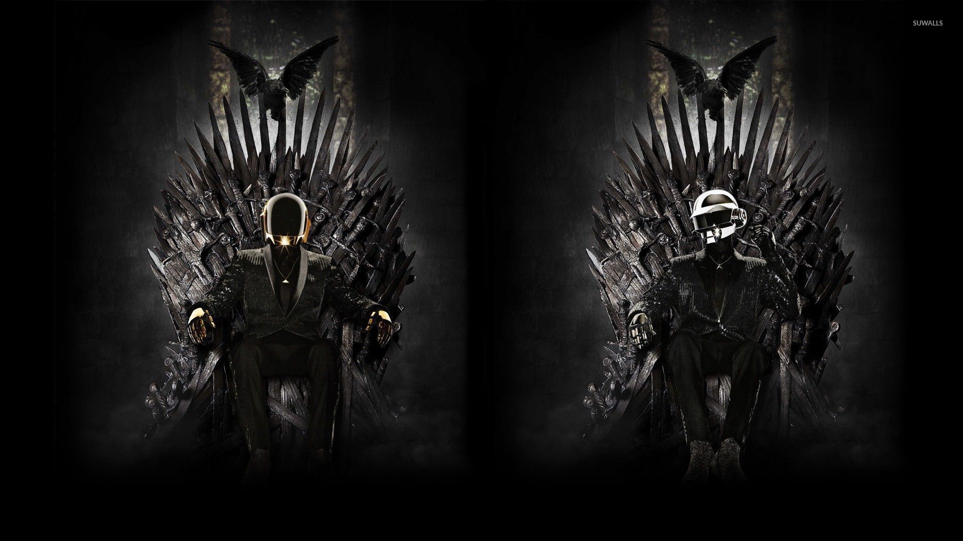 Daft Punk On The Iron Throne Wallpaper Music