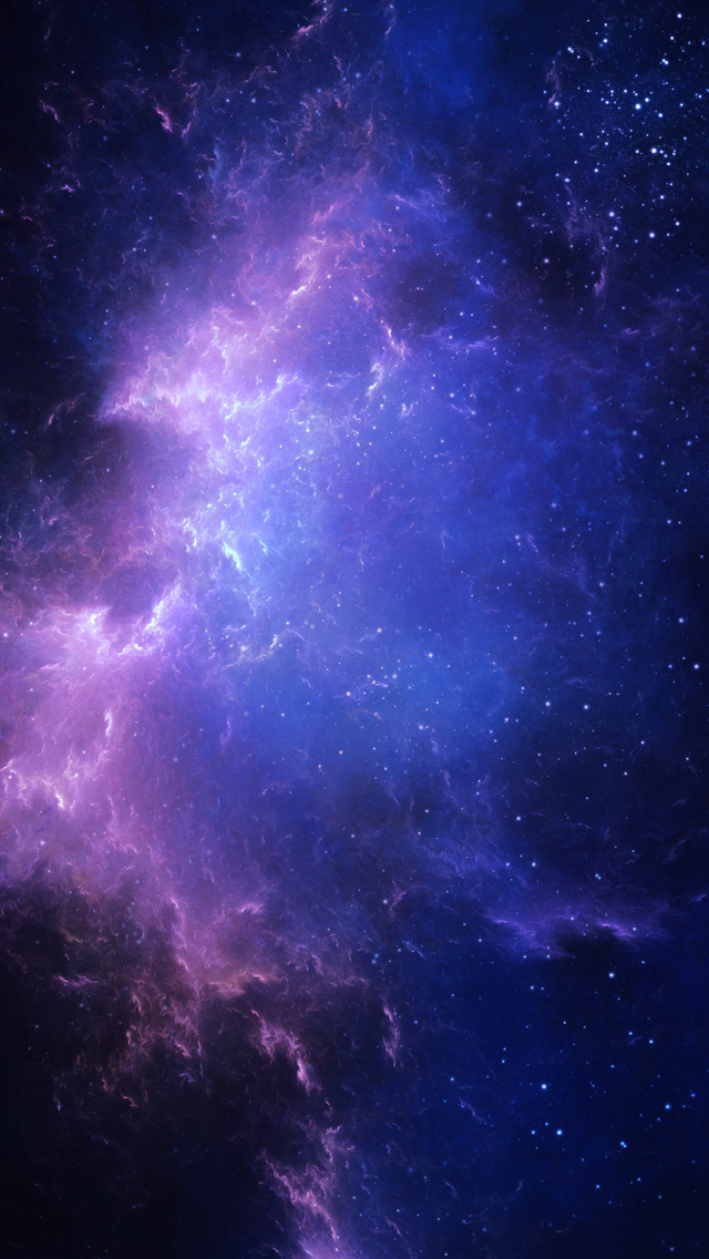 Purple Galaxy Background Iphone