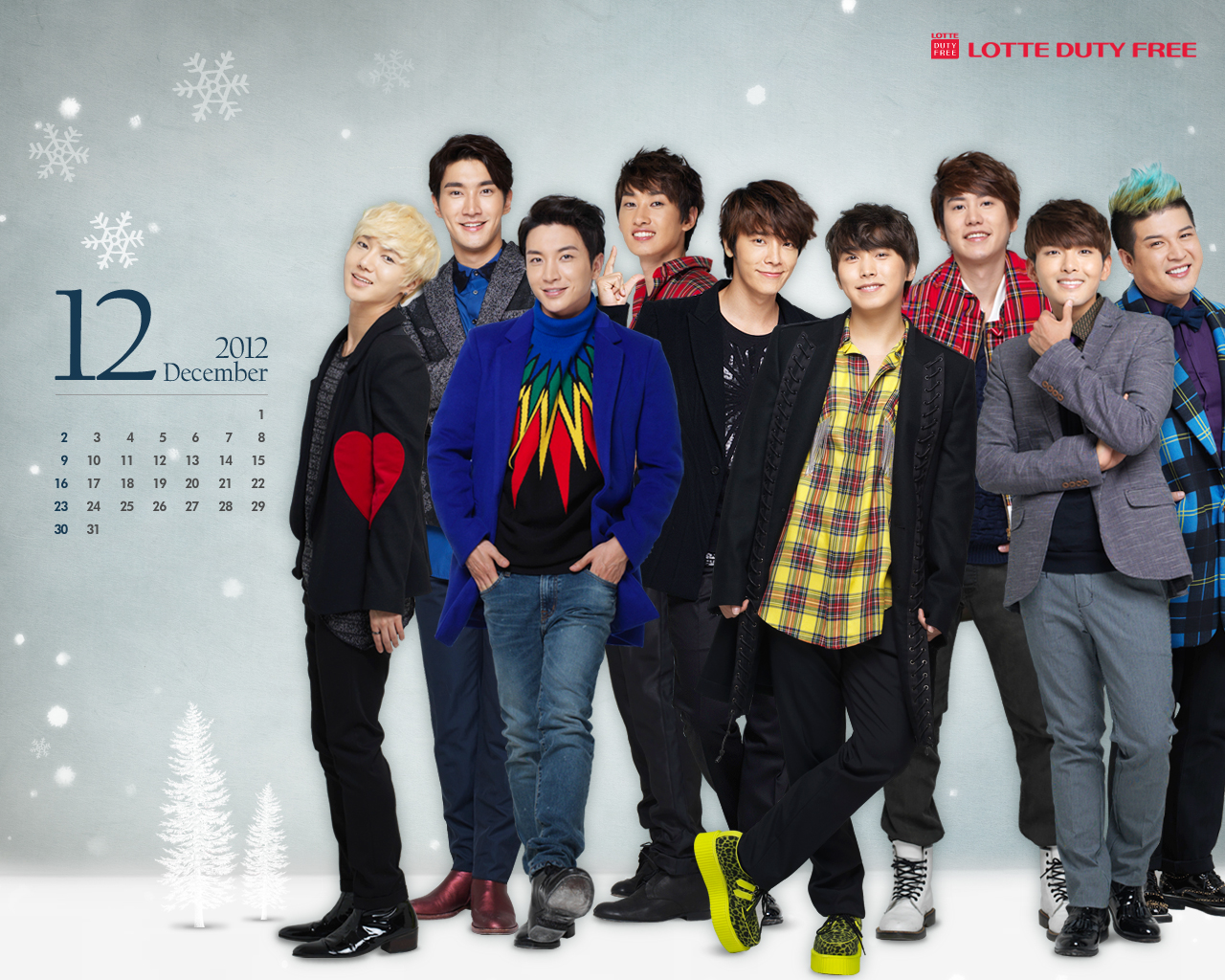 Image Super Junior Suju Dec Calendar