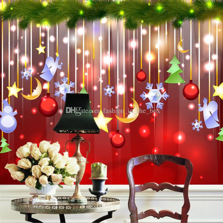 Christmas Decoration Wallpaper Lovely Photo Custom 3d