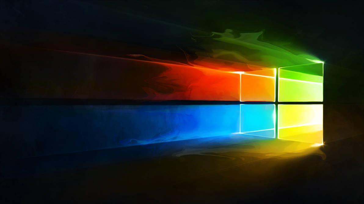 Microsoft Windows Colorful Logo Wallpaper