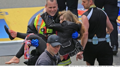 Shocking Boston Marathon Explosion Photos Image Wallpaper For