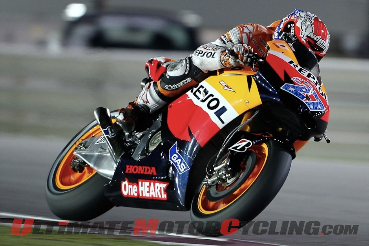 Qatar Motogp Casey Stoner Wallpaper Ultimate Motorcycling Magazine