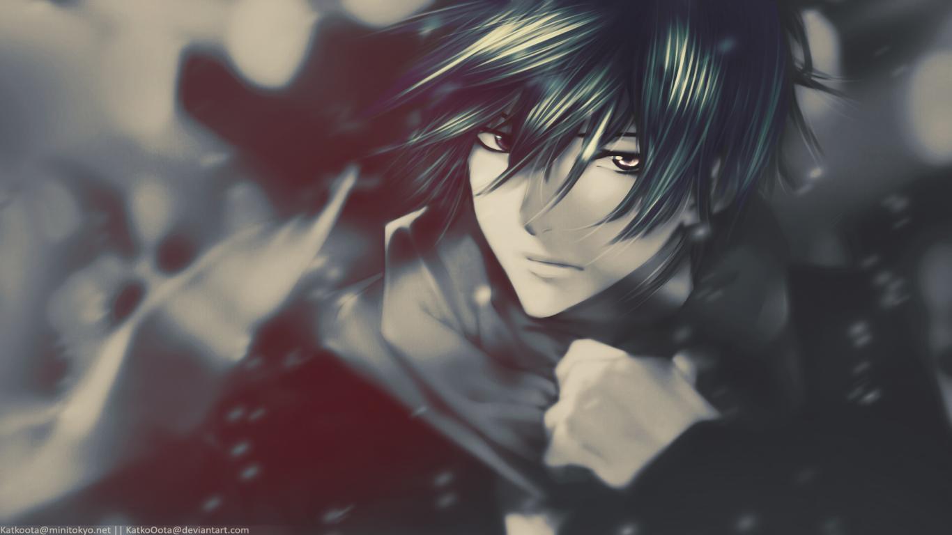 Sad Anime Wallpapers in Rain Live HD Wallpaper HQ Pictures Images 1366x768