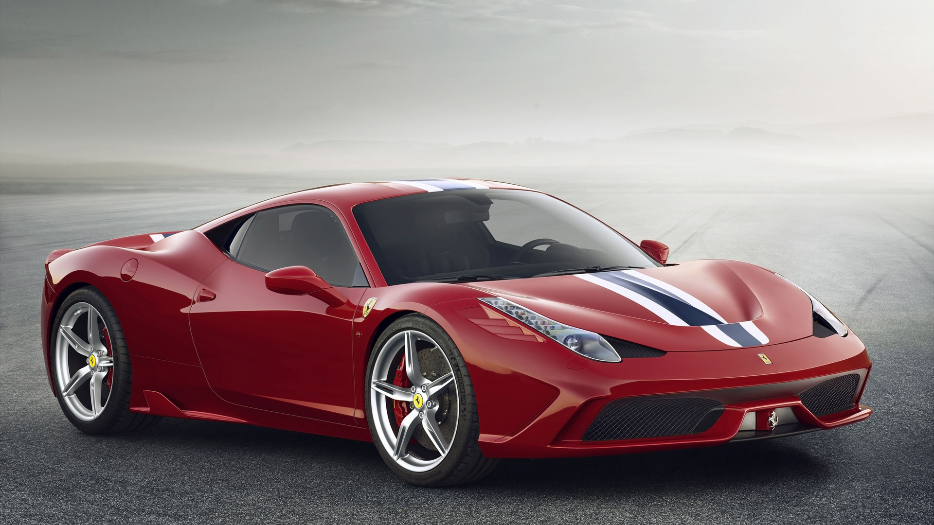 Ferrari Italia Widescreen Wallpaper