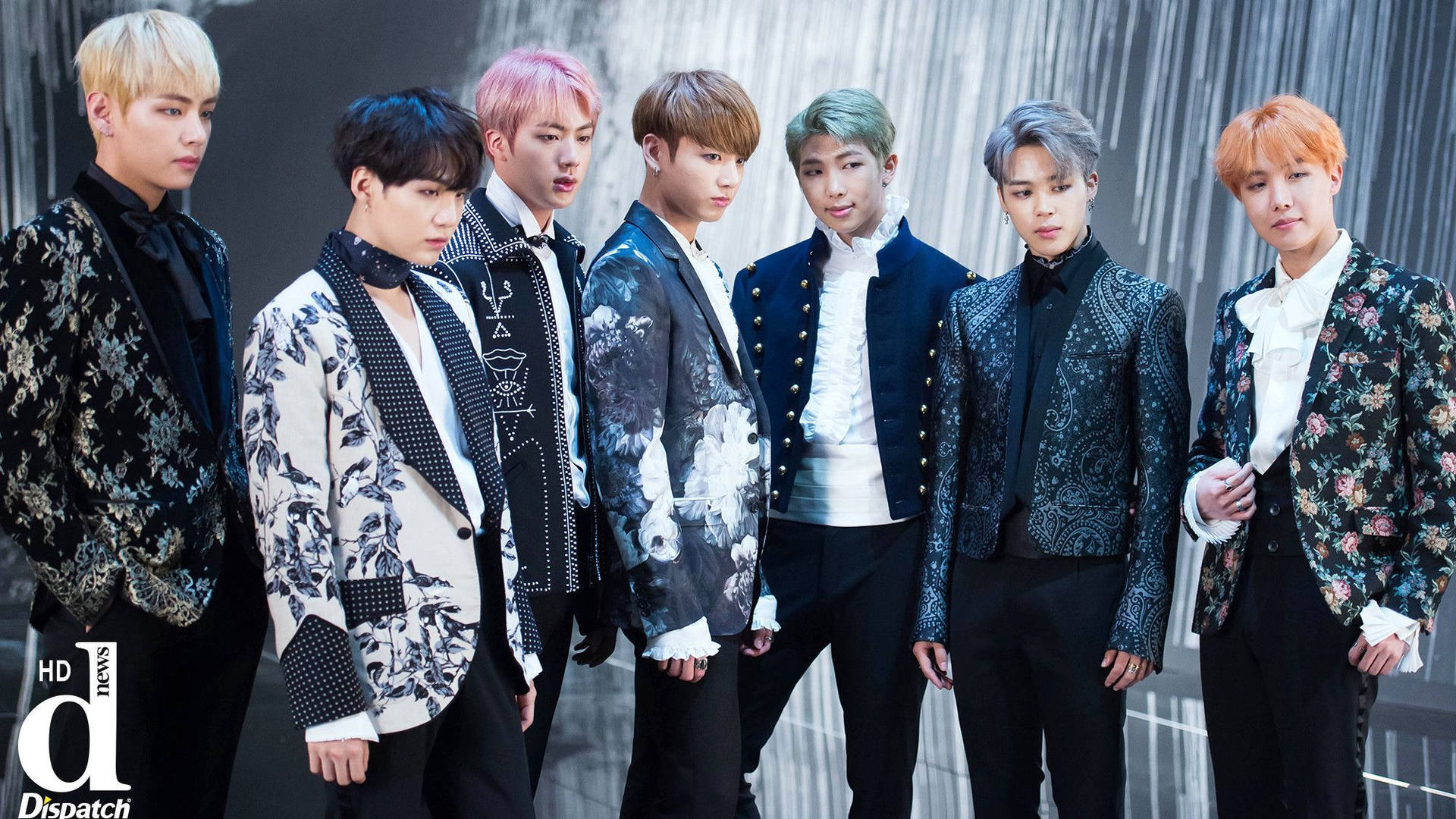 Blood Sweat And Tears Bts Group Aesthetic Shoot Wallpaper