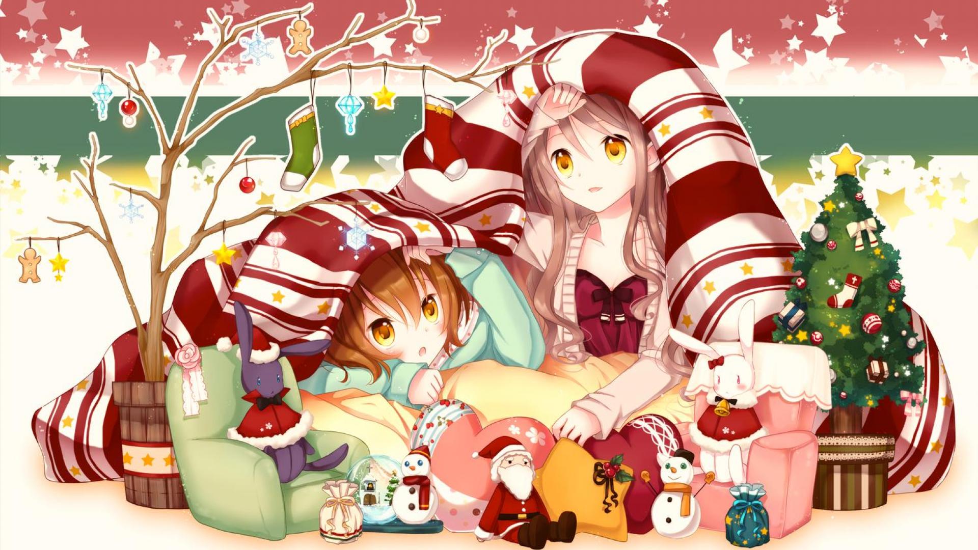 Cute Santa's Little Helper wallpaper - Anime wallpapers - #44451