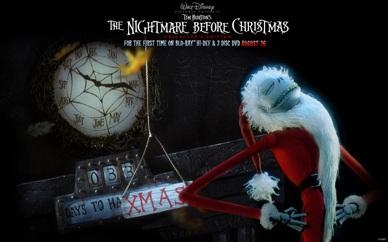Tim Burton S The Nightmare Before Christmas 3d Wallpaper