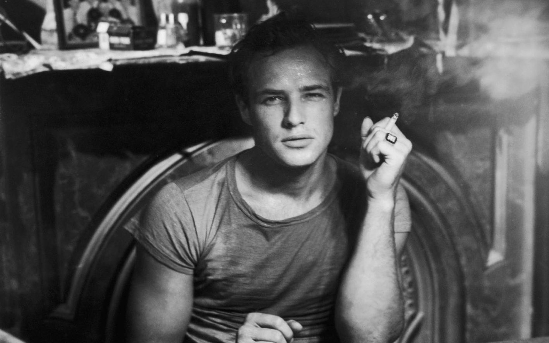 Marlon Brando Handsome Wallpaper