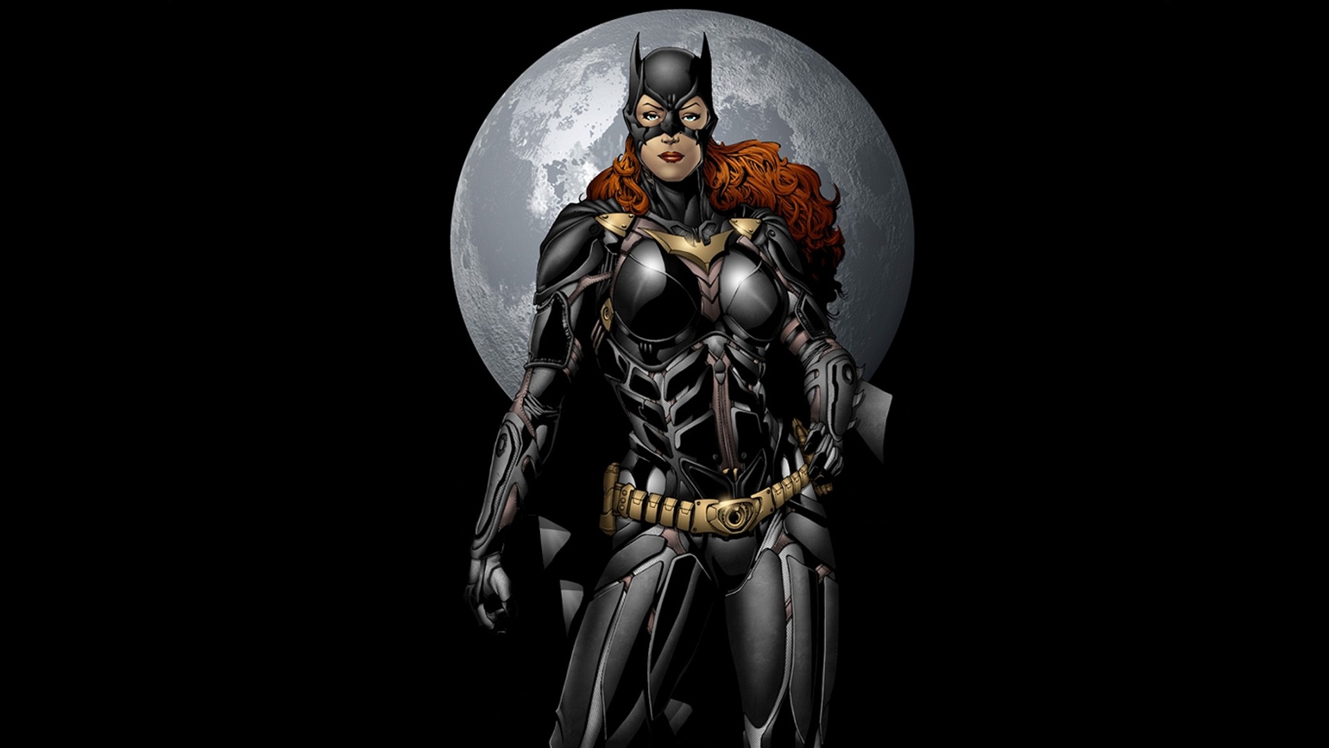 Batgirl Puter Wallpaper Desktop Background Id