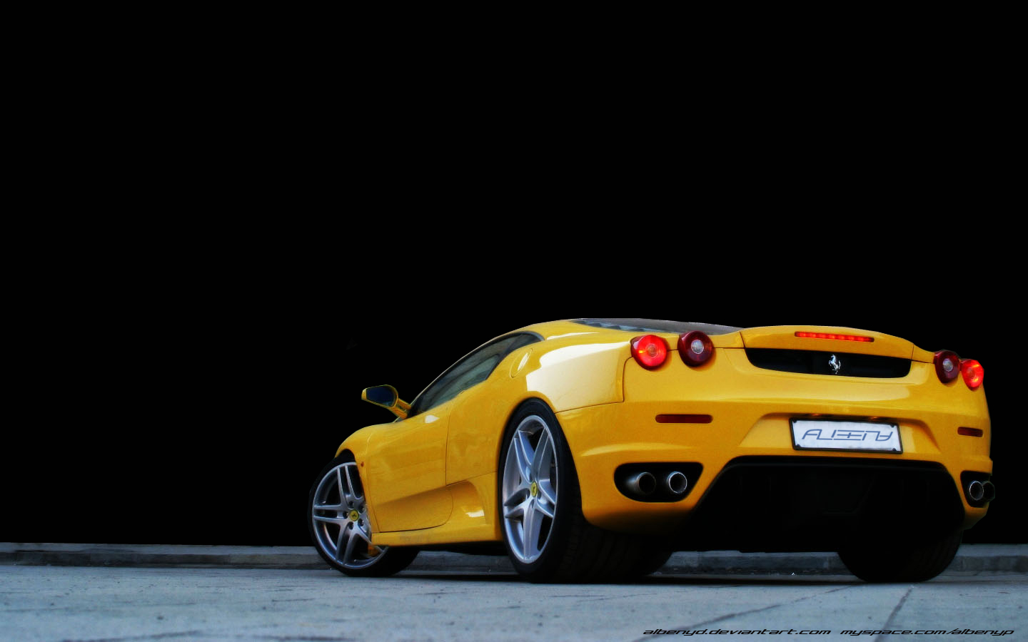 Yellow Ferrari Wallpaper High Definition Cool
