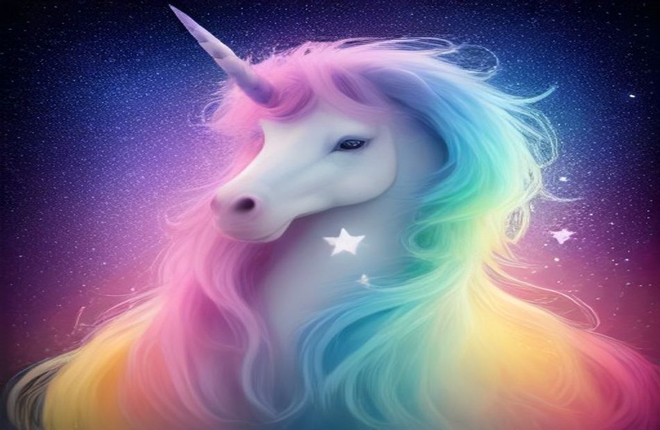 Cartoon Unicorn Wallpaper