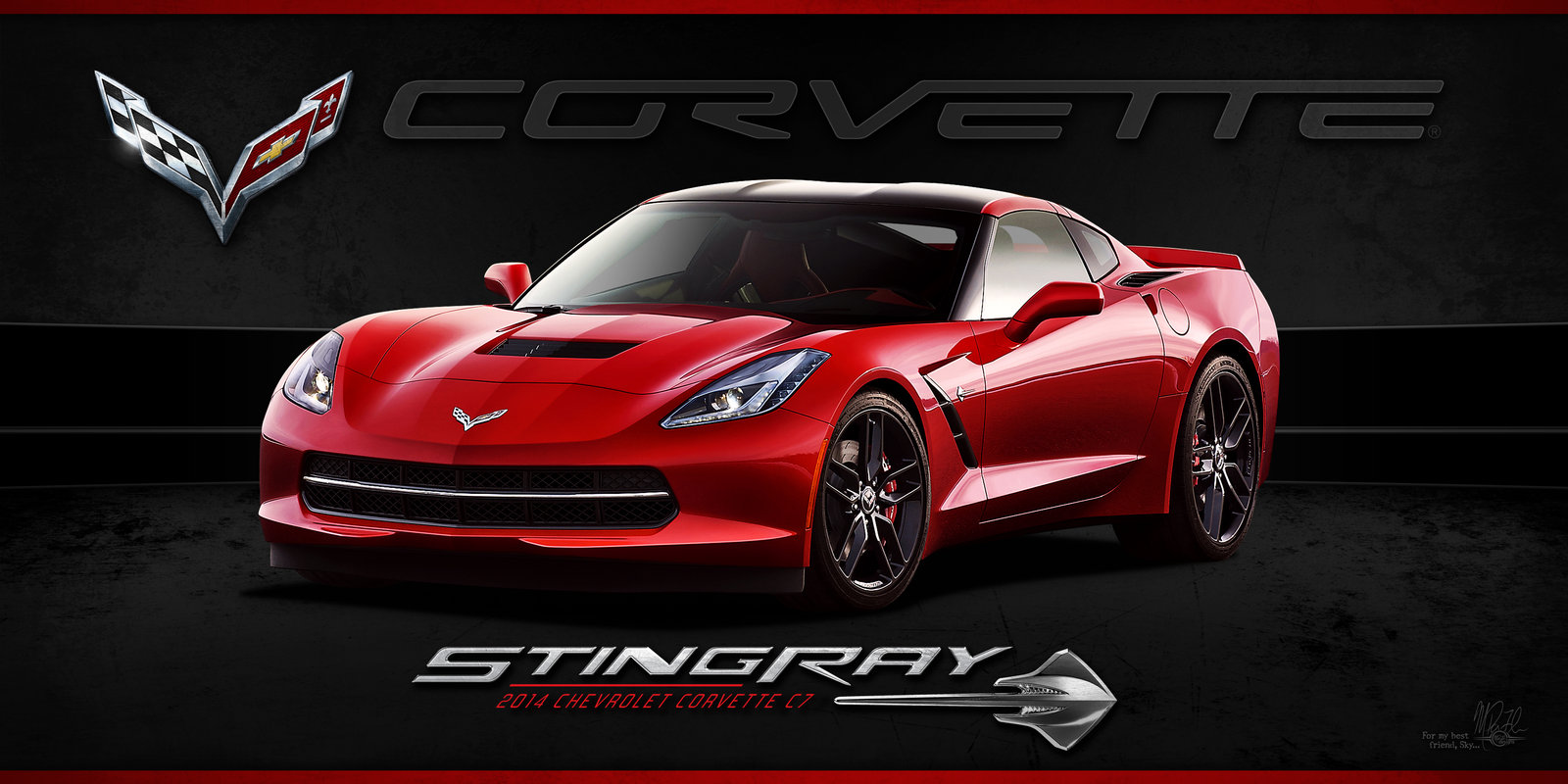 Corvette C7 Stingray By Mpfdesign