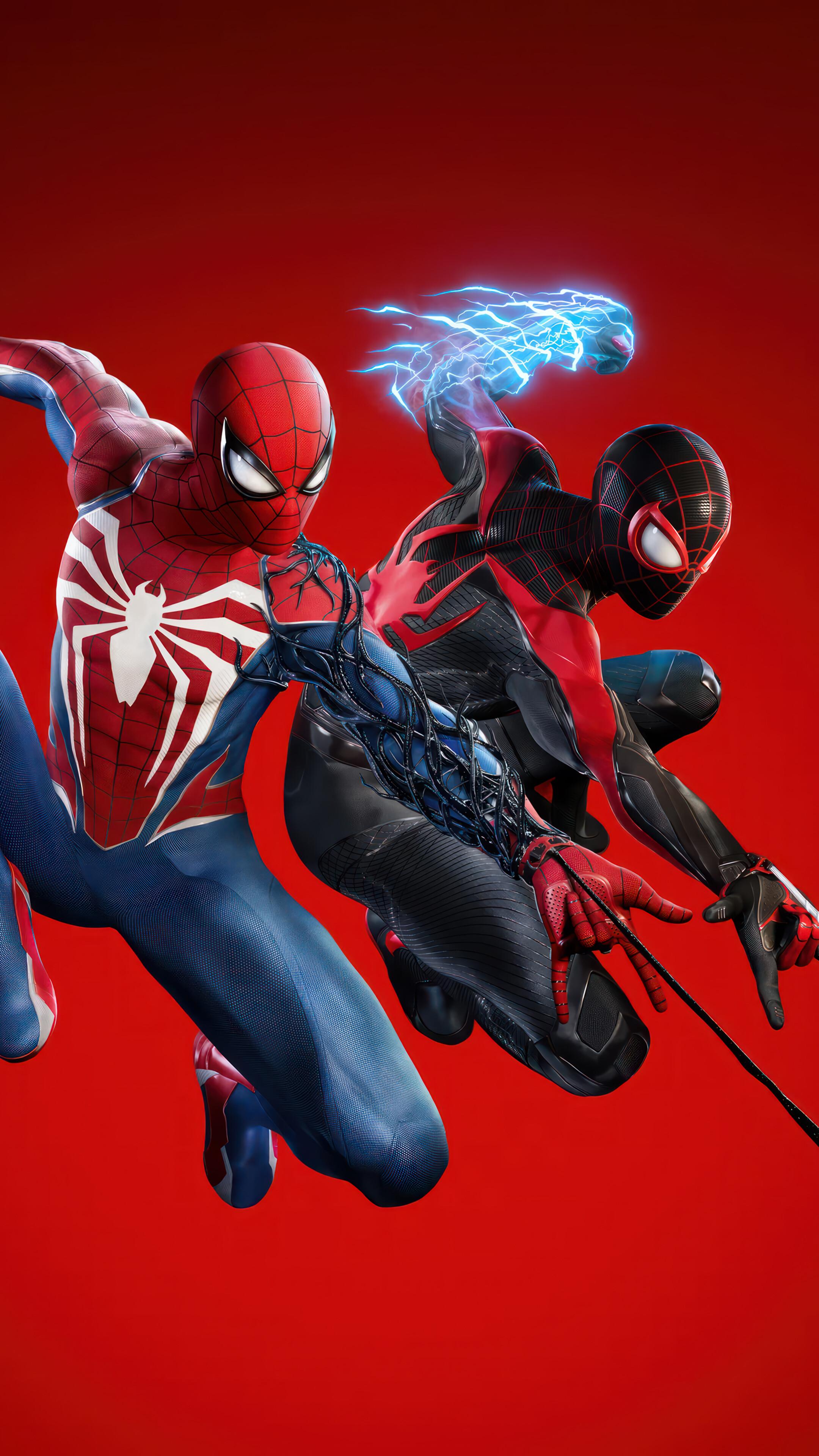 Marvel S Spider Man Miles Morales Peter Parker 4k Wallpaper