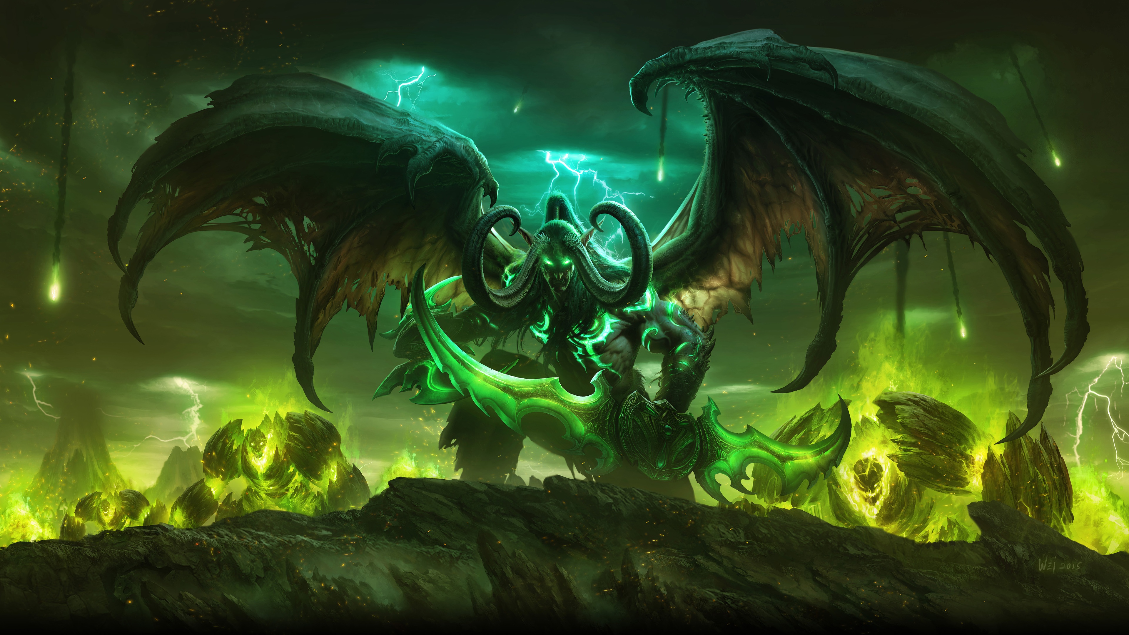 World of Warcraft Legion 4K 1080p and 720p Ultra HD Wallpapers 3840x2160