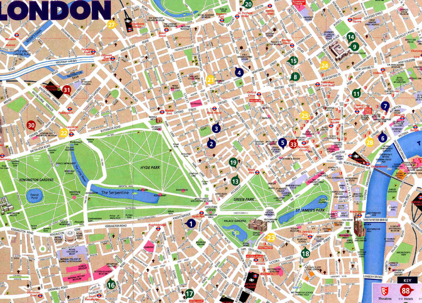 London City Map Cool Hd Wallpaper