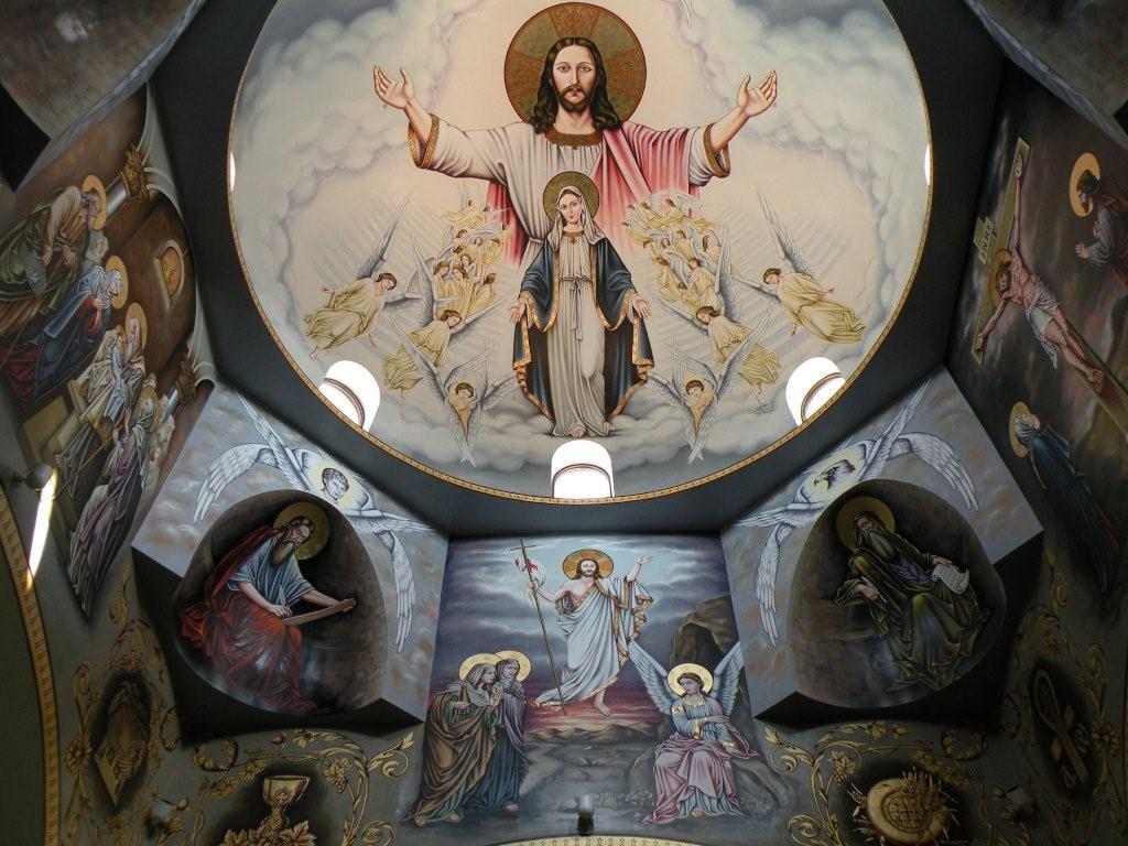 Dome And Three Walls Saint Mary Archangel Michael Coptic