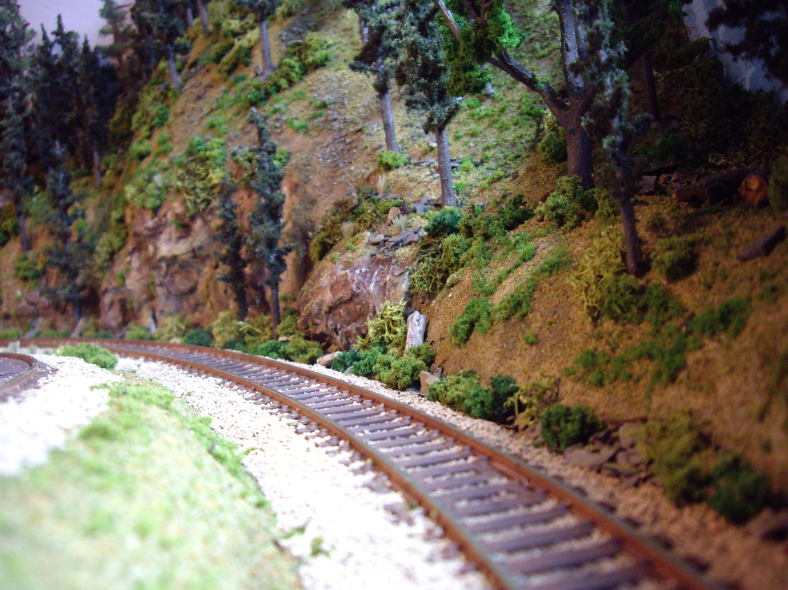 Ty S Model Railroad Layout Scenery Part Ii The Background