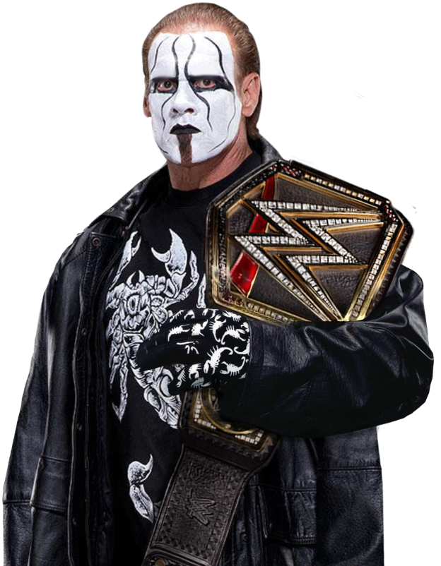 Sting Wwe World Heavyweight Champion By Nibble T
