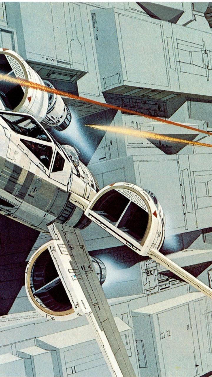 Star Wars Death X Wing Ralph Mcquarrie Tie Fighter Wallpaper