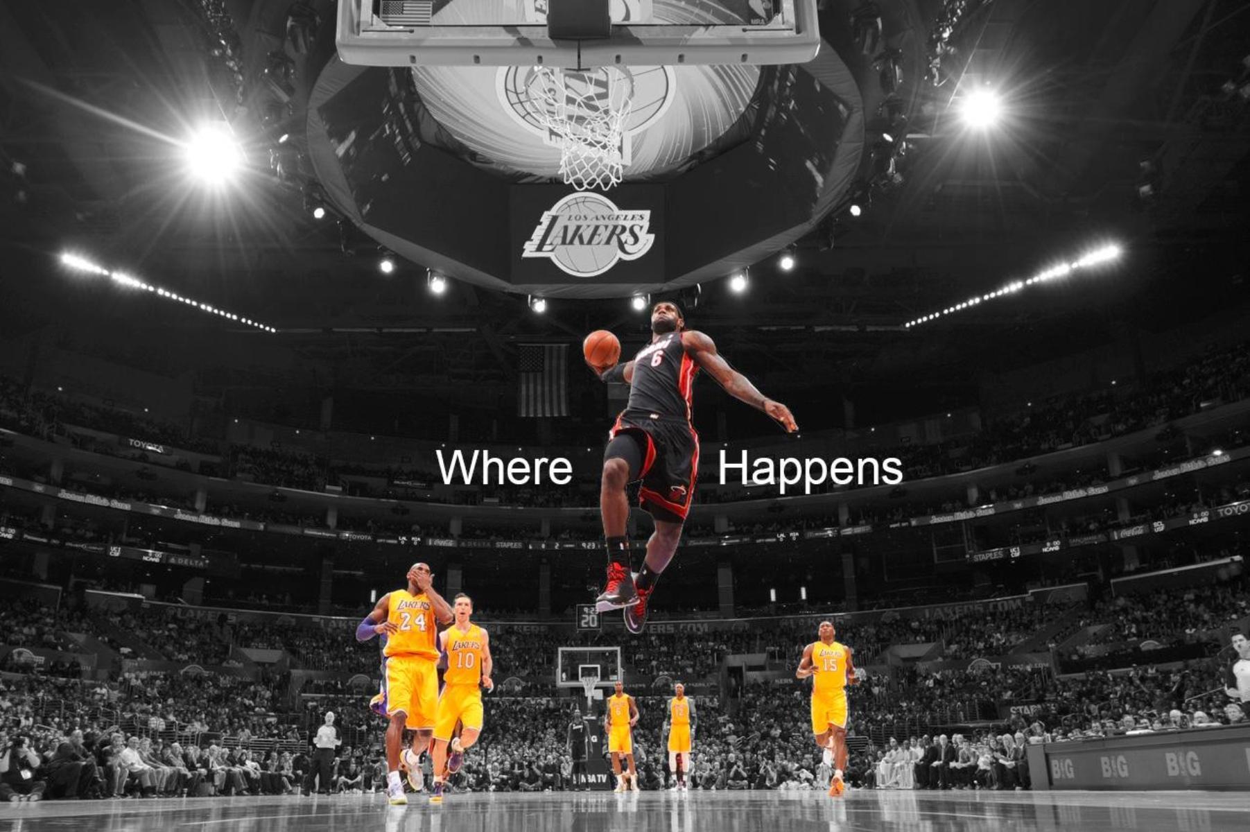 Find more Lebron James Wallpapers Dunk. 