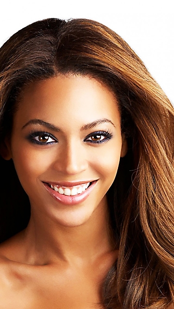 Wallpaper Per iPhone La Cantante Beyonce Dettaglio Viso