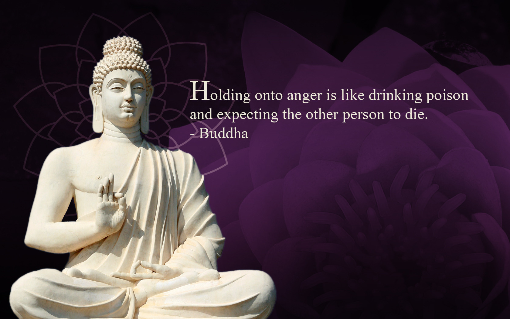 Buddhist Quote Wallpaper HD Background