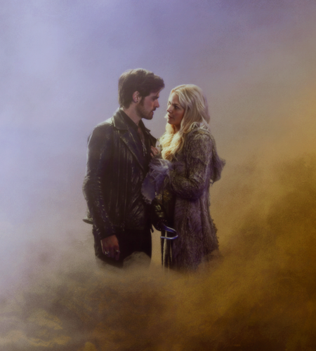 Once Upon A Time Image Emma And Hook Wallpaper