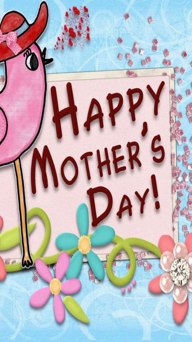Pink Happy Christmas Eve iPhone 5s Wallpaper Mother S Day Card