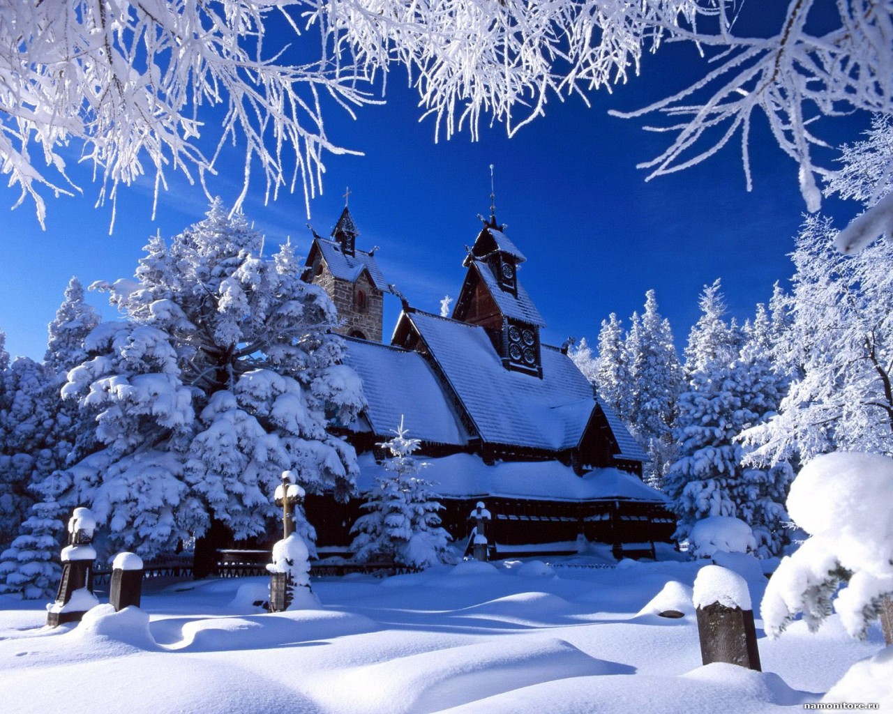 The Winter Fairy Tale Nature Wallpaper Photografies