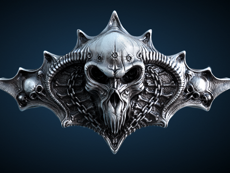 Free Skull Wallpaper 3D - WallpaperSafari