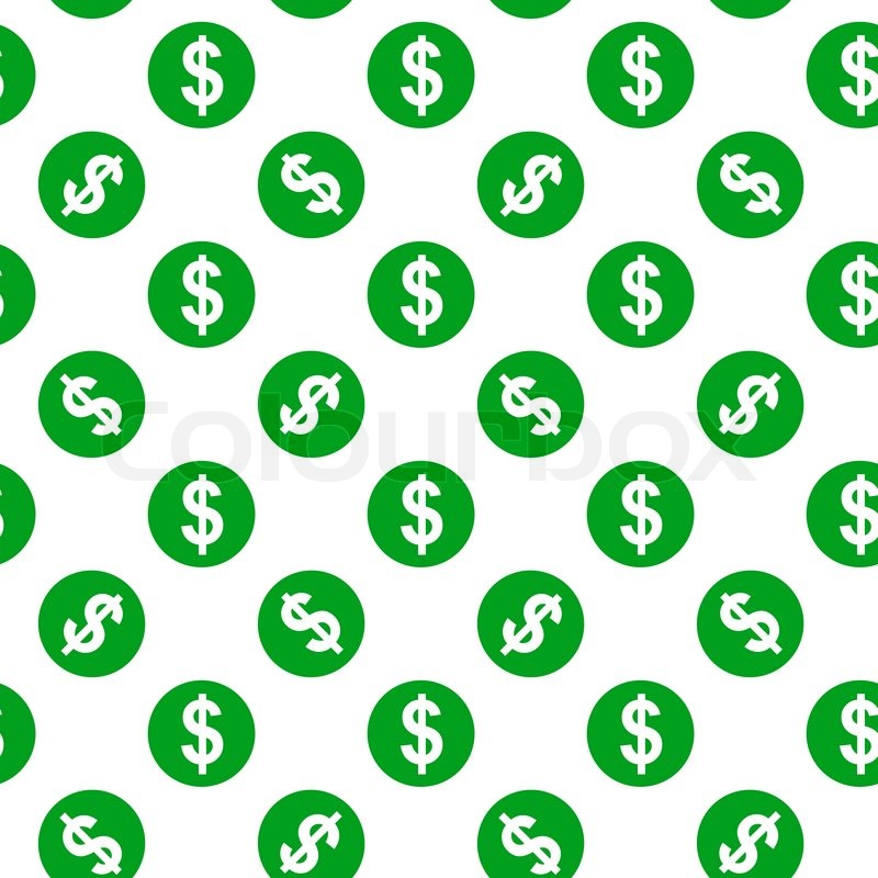 Dollar Sign Pattern Wallpaper Stock Image Of Seamless