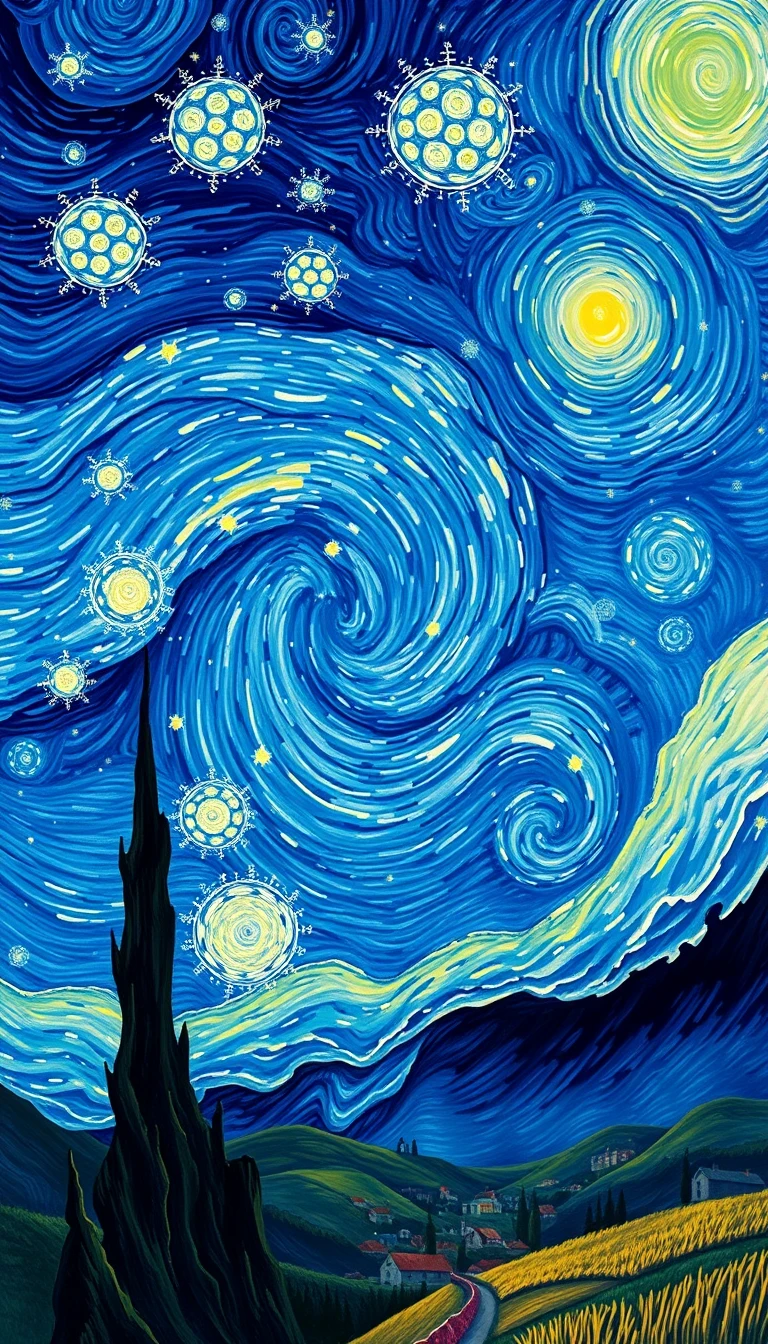 Starry Night Phone Wallpaper