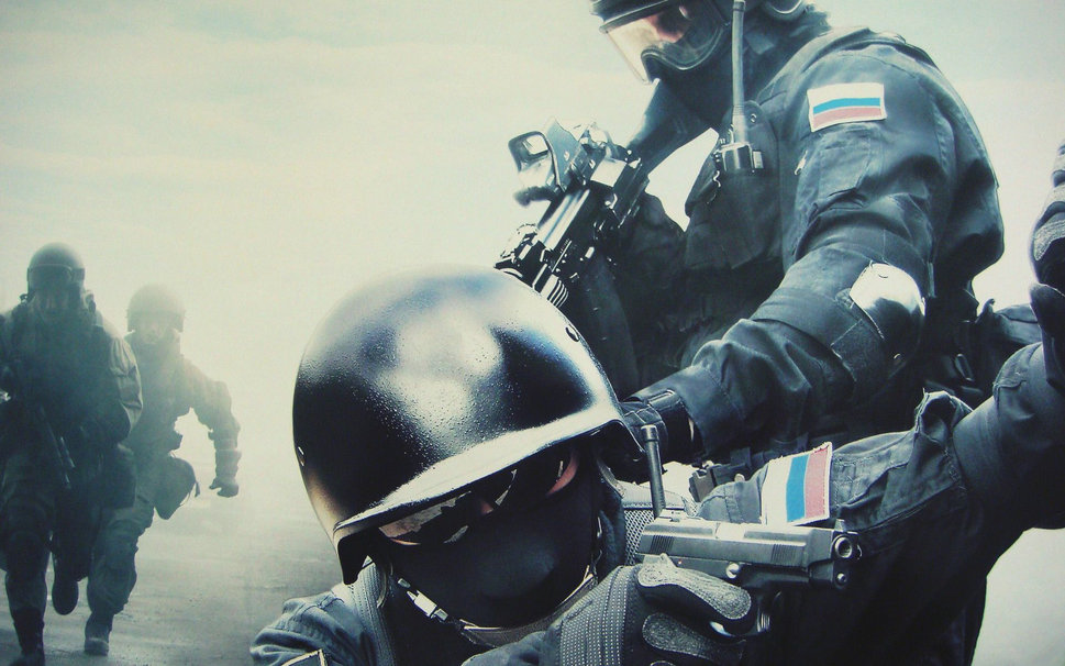 Russian special forces weapons men wallpaper   ForWallpapercom
