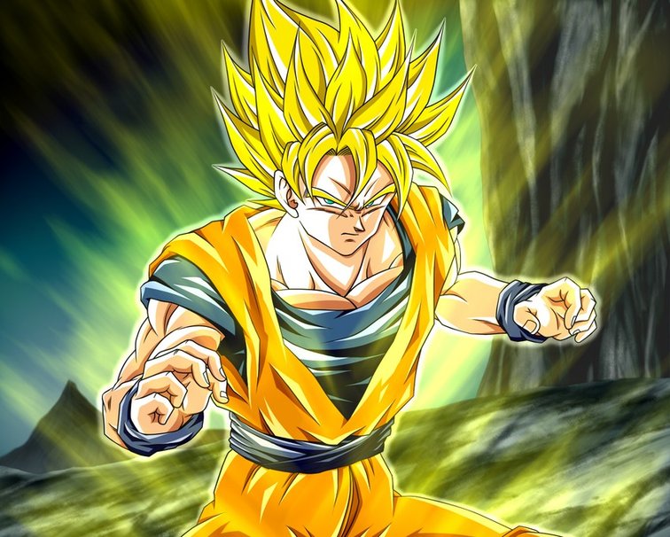  ] Fondo de pantalla de Goku Super Saiyajin