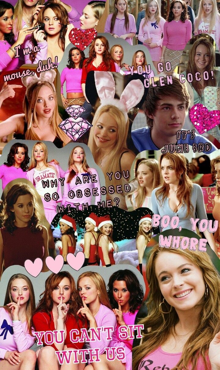 Mixed Random Things Collage Mean Girls