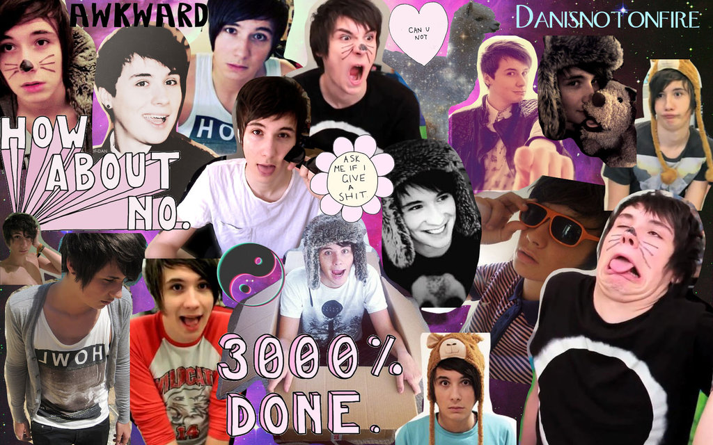 Danisnotonfire Collage By
