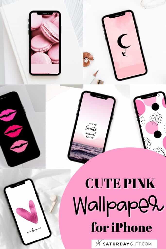 Pink Aesthetic Wallpaper For iPhone Gorgeous Cute Background