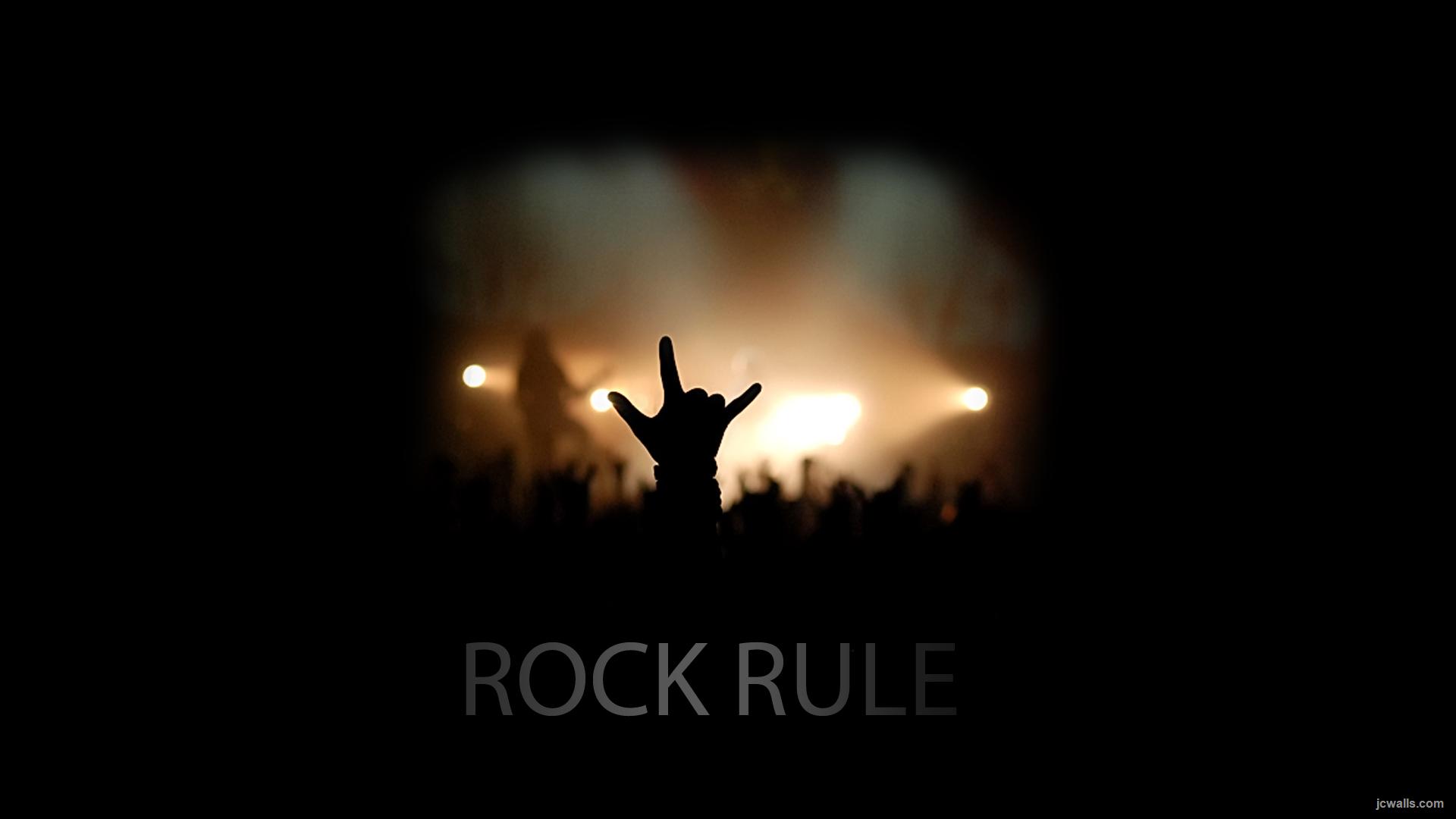 Rock Rule Hd Wallpaper