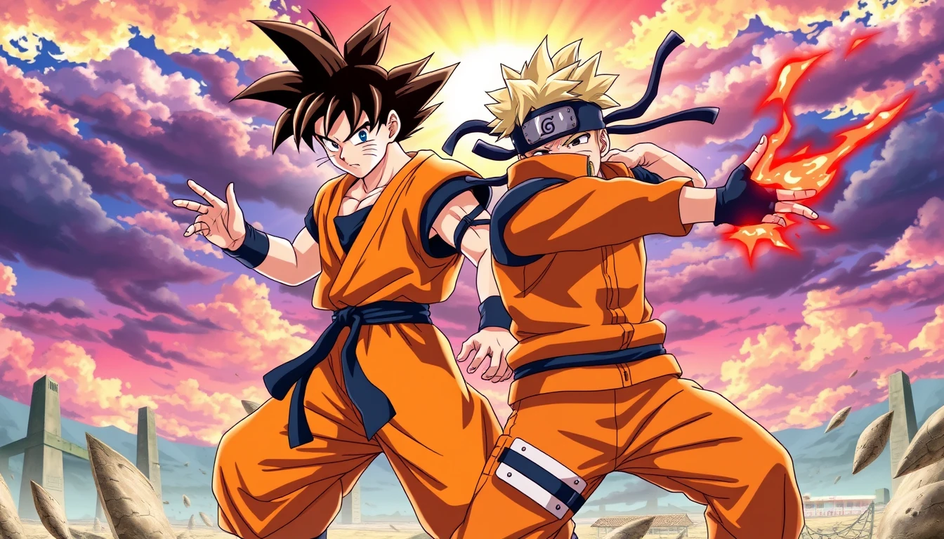 Goku And Naruto Wallpaper
