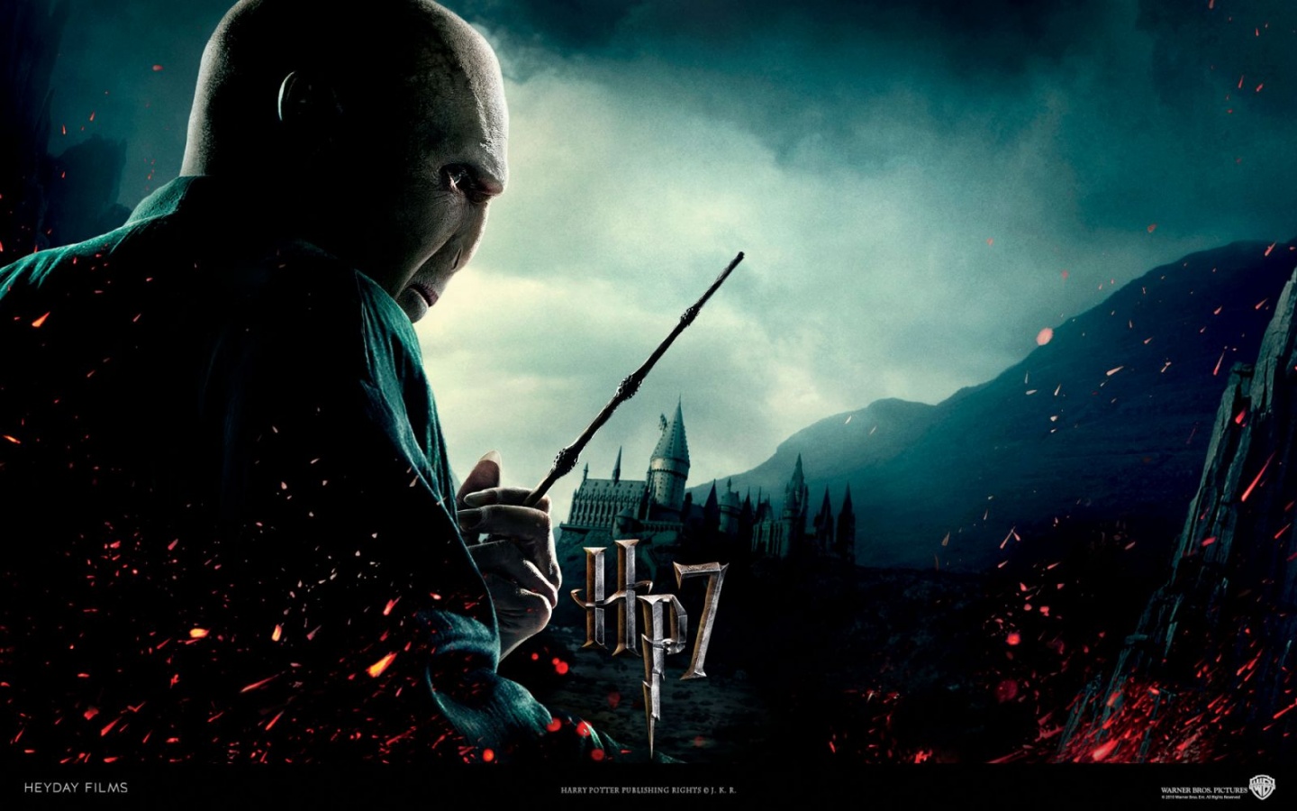 Harry Potter And The Deathly Hallows Lord Voldemort Wallpaper